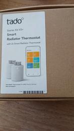 Starter kit Tado slimme thermostaat, Doe-het-zelf en Bouw, Thermostaten, Ophalen of Verzenden, Slimme thermostaat, Nieuw