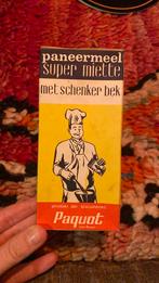 Oude paneermeel verpakking ‘Paquot’, Ophalen of Verzenden, Gebruikt, Verpakking