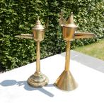 Lampes au kérosène en laiton, 2 pièces, Enlèvement