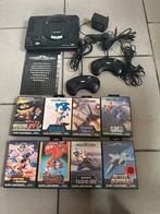 Sega mega drive 16-bit + 8 spelletjes, Games en Spelcomputers, Ophalen, Mega Drive, Met 2 controllers, Gebruikt