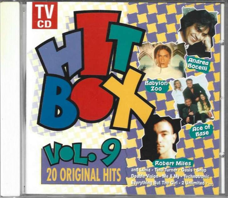 CD Hitbox '96 Vol.9, Cd's en Dvd's, Cd's | Rock, Zo goed als nieuw, Poprock, Ophalen of Verzenden