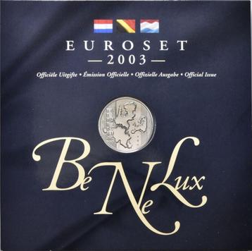 Euroset 2003 BENELUX - 3 x pièces de 1 cent  à 2 euros  beschikbaar voor biedingen