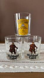 Drie whisky glazen Highland Laird en Cutty Sark, Ophalen of Verzenden, Nieuw
