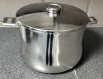 kookpot, Huis en Inrichting, Keuken | Potten en Pannen, Ophalen, Gebruikt, Inox, Keramische plaat