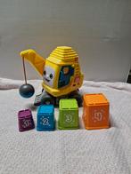 Fisher price tel en stapelkraan, Kinderen en Baby's, Speelgoed | Fisher-Price, Ophalen, Zo goed als nieuw, Auto of Voertuig, Met licht