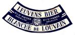 Ancienne étiquette de bière super blanche de louvain Neerysc, Collections, Autres marques, Autres types, Enlèvement ou Envoi, Neuf