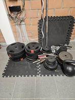 Fitness materiaal - krachttraining, Halterschijven, Gebruikt, Rug, Ophalen