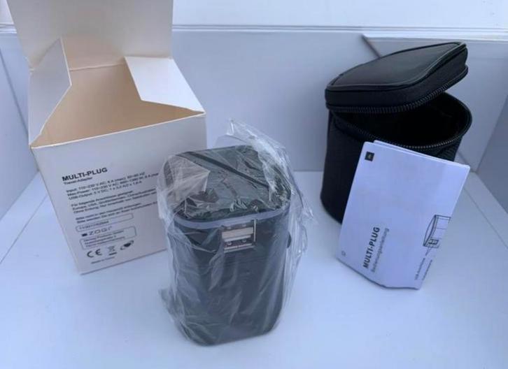 Nieuw - Universele stekker met meerdere stekker/reisadapter, Elektronische apparatuur, Koffiemachine-accessoires, Nieuw, Ophalen of Verzenden
