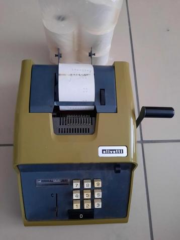 Calculatrice vintage Olivetti beschikbaar voor biedingen