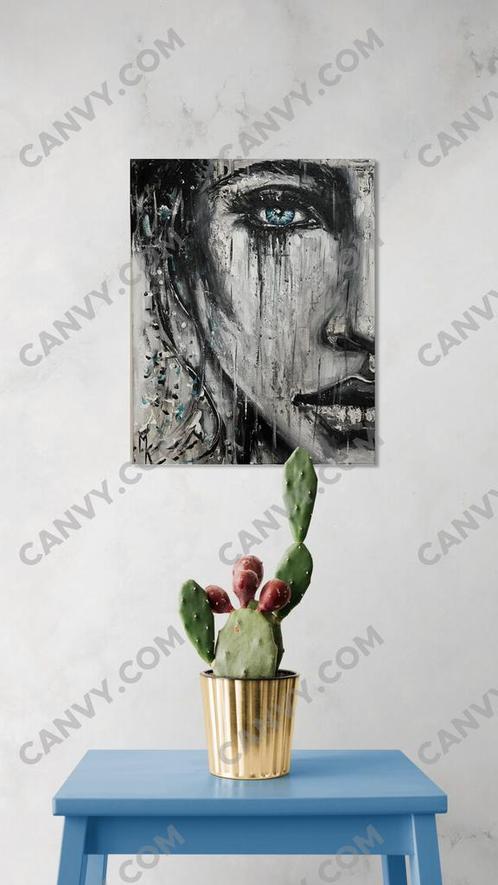 Modern opvallend schilderij Mk Art, Antiek en Kunst, Kunst | Schilderijen | Modern, Ophalen of Verzenden