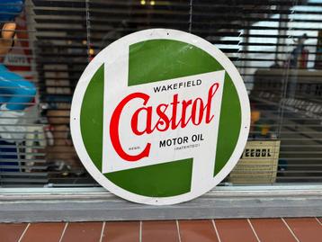 Oud Catrol reclamebord jaren 50 beschikbaar voor biedingen