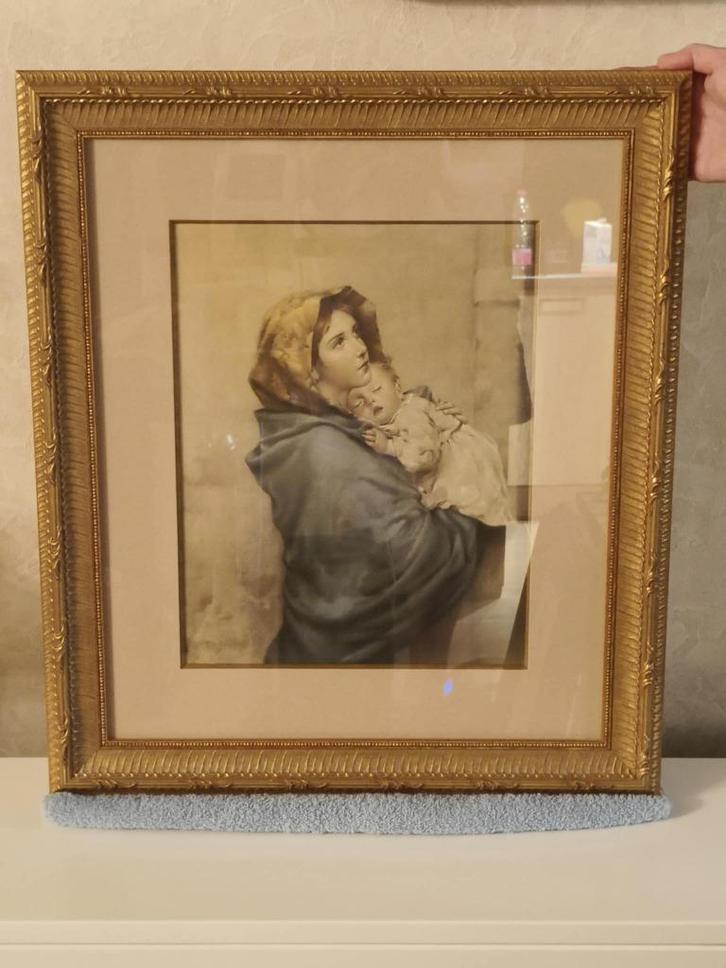 kader 'moederliefde', perfecte onbeschadigde staat, Antiek en Kunst, Curiosa en Brocante, Ophalen