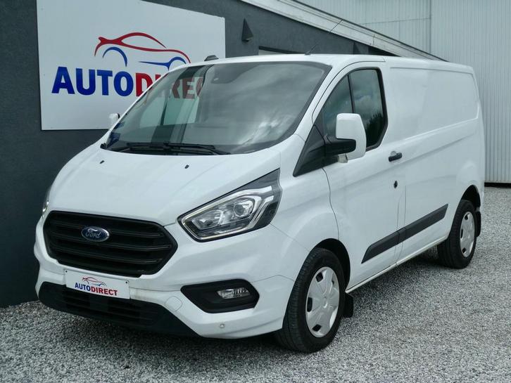 Ford Transit Custom 2.0 TDCi  AUTOMAAT 3places Airco *15695+, Auto's, Ford, Bedrijf, Transit, Airbags, Airconditioning, Alarm
