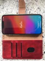 Hoesje iPhone 14 bordeaux rood, Ophalen of Verzenden, Zo goed als nieuw, Hoesje of Tasje