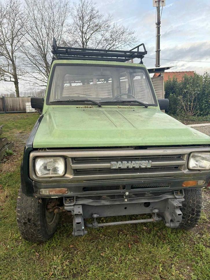 Daihatsu rocky 1989 + long chassis, Auto's, Daihatsu, Particulier, Rocky, Diesel, 2 deurs, Ophalen