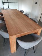 Eetkamer tafel teak (240*100*78,5cm), Huis en Inrichting, Tafels | Eettafels, Ophalen, Gebruikt, Teakhout, 200 cm of meer