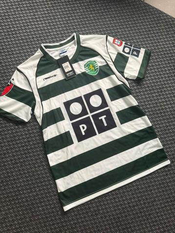 Sporting CP Thuisshirt Reebok 2002/03 – C. Ronaldo #28 – S/M beschikbaar voor biedingen