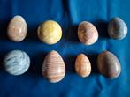 8 stukkeb Kavels: eieren of bollen, natuursteen