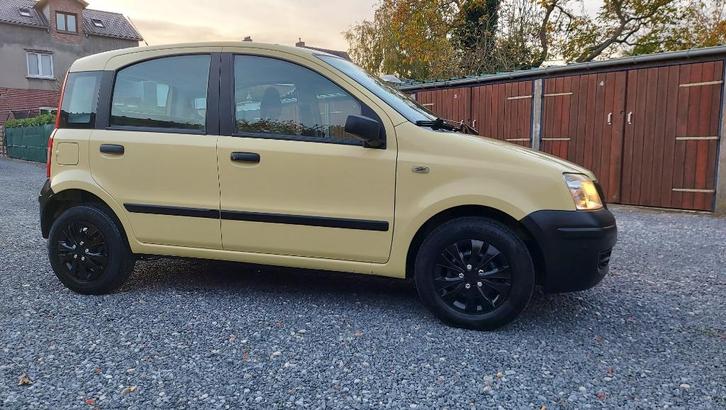 FIAT PANDA 1.1i 2005 124.800KM BLANCO GEKEURD VVK., Auto's, Fiat, Particulier, Panda, Airbags, Radio, Trekhaak, Benzine, Euro 4