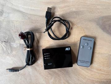 ACT AC7845 4K HDMI Switch 3x1, Enlèvement, Comme neuf