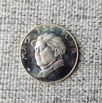 Zilveren munt: Mao Tse Tung beschikbaar voor biedingen