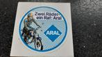 Autocollant moto cross essence de la marque Aral, Comme neuf, Voiture ou Moto, Enlèvement ou Envoi