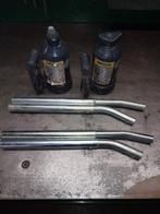 Weber Hydraulik 3 Ton potkrikken  ( 2 stuks ), Ophalen of Verzenden, Zo goed als nieuw, Hydraulisch, Potkrik