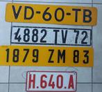 Nummerplaten, Ophalen of Verzenden