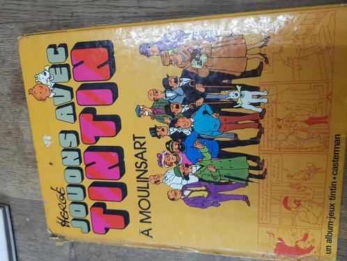 Jouons avec Tintin à Moulinsart – Album jeux vintage (Caster, Boeken, Strips | Comics, Zo goed als nieuw, Ophalen of Verzenden