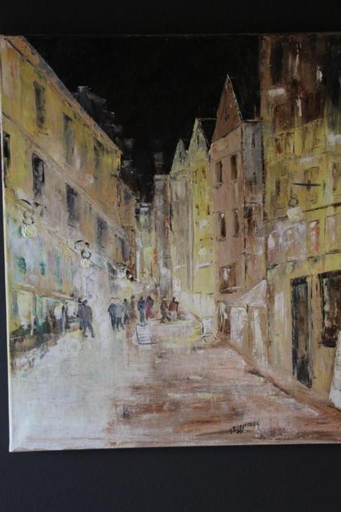 Tableau figuratif, Antiek en Kunst, Kunst | Schilderijen | Modern, Ophalen