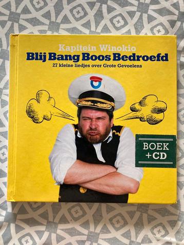 Boek + CD Kapitein Winokio - Blij bang boos bedroefd