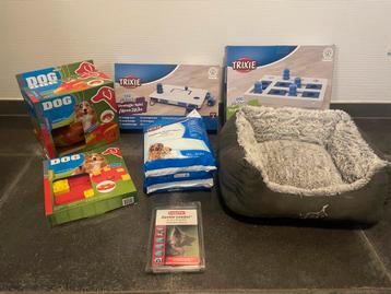 Honden spelletjes /mandje  beschikbaar voor biedingen