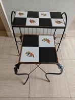 Retro bijzettafeltjes, 2 stuks, Ophalen, Gebruikt