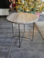 bijzettafel, Huis en Inrichting, Ophalen, Zo goed als nieuw, Rond