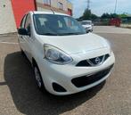 NISSAN MICRA 1.2i/2015/PRET A IMMATRICULÉ/AIRCO/BON ETAT/€5, Euro 5, Stof, Zwart, Wit