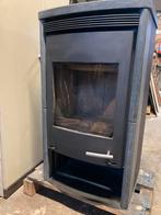 Houtkachel met speksteen afgewerkt, Huis en Inrichting, Kachels, Ophalen, Gebruikt, Houtkachel, Vrijstaand
