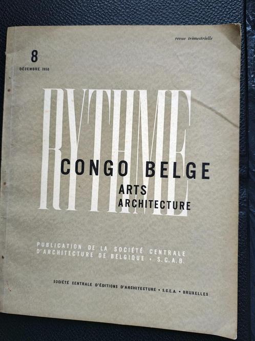 Architecture case bungalow urbanisme Congo Belge livre de  1, Boeken, Kunst en Cultuur | Architectuur, Gelezen, Architecten, Verzenden