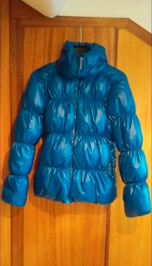 Elektrisch blauwe Esprit anorak Maat M, Kleding | Dames, Jassen | Winter, Gedragen, Maat 38/40 (M), Blauw, Ophalen of Verzenden