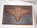 ops kolwezi houten plaat, Ophalen of Verzenden, Landmacht, Kunstobject