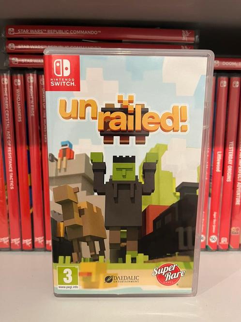 Unrailed (Nintendo Switch) - Super Rare, Games en Spelcomputers, Games | Nintendo Switch, Zo goed als nieuw, Ophalen of Verzenden