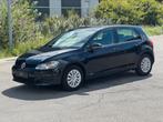 VOLKSWAGEN GOLF VII 125DKM BENZINE GEKEURD&GARANTIE, Auto's, Stof, Zwart, 4 cilinders, Zwart