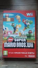 New Super Mario Bros.Wii - Nintendo Wii, Games en Spelcomputers, Games | Nintendo Wii, Ophalen of Verzenden, Zo goed als nieuw