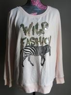 Roze, dames trui met zebra - K-Design - XXL - nieuw, K-design, Maat 46/48 (XL) of groter, Nieuw, Ophalen of Verzenden