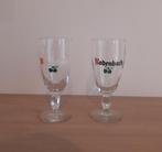 2 glazen van het biermerk Rodenbach (zwart en wit), Huis en Inrichting, Ophalen of Verzenden, Gebruikt
