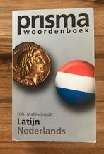 H.H. Mallinckrodt - Prisma Latijn-Nederlands, Boeken, Woordenboeken, Ophalen, Zo goed als nieuw, H.H. Mallinckrodt, Latijn