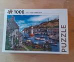 Puzzel - Dorpshaven - 1000 st, Ophalen, 500 t/m 1500 stukjes, Gebruikt, Legpuzzel