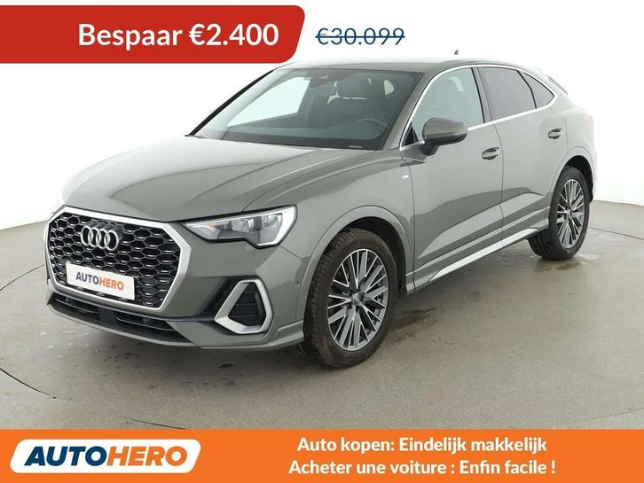 Audi Q3 35 TDI S line (bj 2020, automaat), Auto's, Audi, Te koop, Q3, ABS, Adaptive Cruise Control, Airbags, Airconditioning, Bluetooth