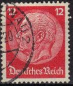Duitsland 1933-1936 - Yvert 490 - Maarschalk Hindenburg (ST), Timbres & Monnaies, Timbres | Europe | Allemagne, Affranchi, Envoi