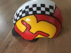 Casco helm peuter rood en geel, Fietsen en Brommers, Fietsaccessoires | Fietshelmen, Ophalen of Verzenden, Zo goed als nieuw, XXS