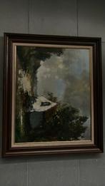Grande toile de J.Pauwels. Encadré., Antiquités & Art, Art | Peinture | Classique, Enlèvement